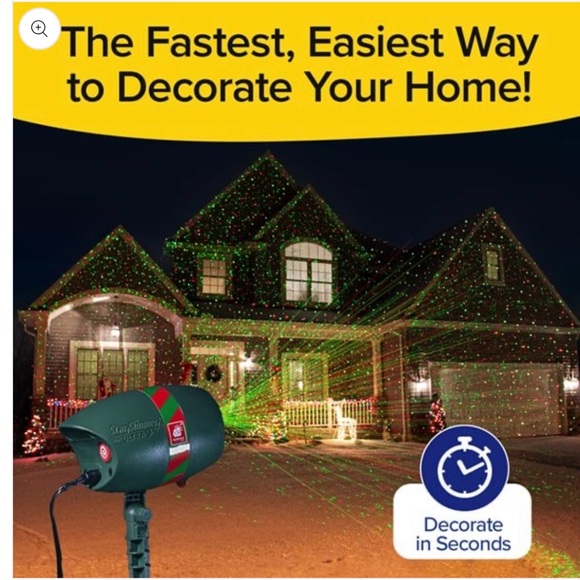 NWT Star Shower Ultra 9 Remote-Controlled Laser Light Show - Picture 2 of 14